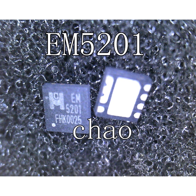 EM5201 5201 ic nguồn trên bo mạch