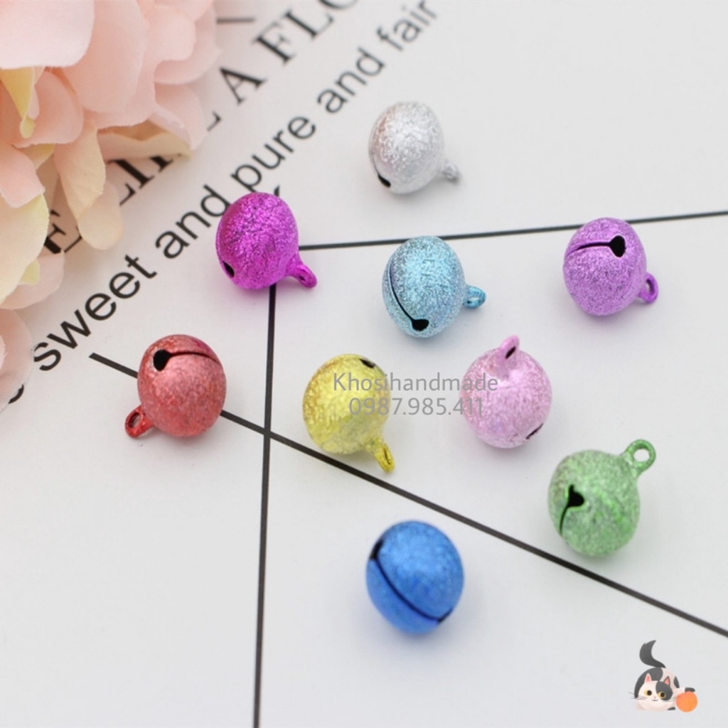 Chuông lục lạc nhũ nhiều size