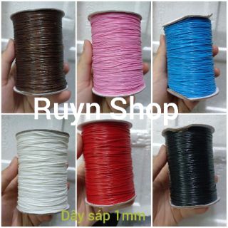 10m dây sáp bóng không thấm nước Đài Loan làm vòng tay, dây chuyền, thủ công handmade
