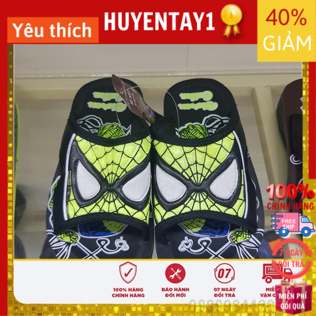 Dép lê bé trai siêu nhân 3D 2 tuổi đến 14 tuổi, dép siêu nhân nhện cho trẻ em chống trơn, siêu nhẹ BT14 DLBT