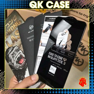 Cường Lực Iphone KingKong Full Màn (Nobox - Tặng Giấy Lau),QKCASE