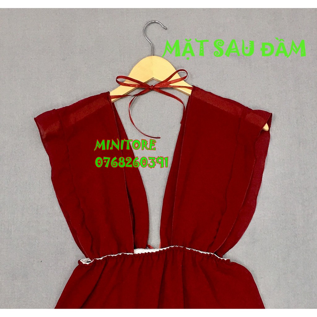 [DƯỚI 60KG] ĐẦM VOAN SIÊU SEXY KHÔNG MÚT KIỂU XẺ NGỰC GỢI CẢM THÍCH HỢP MẶC NGỦ RẤT MÁT THOẢI MÁI NHIỀU MÀU LỰA CHỌN