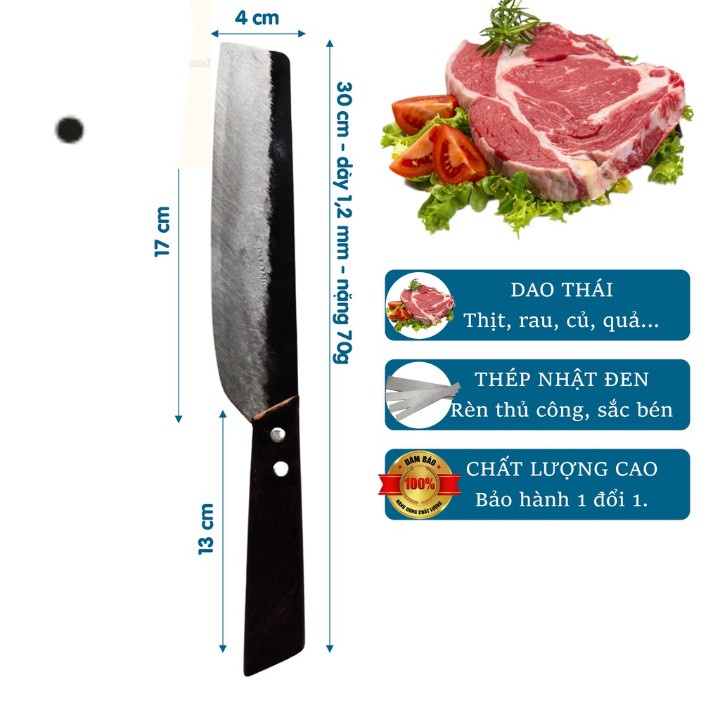 Dao Đa Sĩ Cầm Tay Cực Sắc Chuôi Gỗ  Siêu Bền