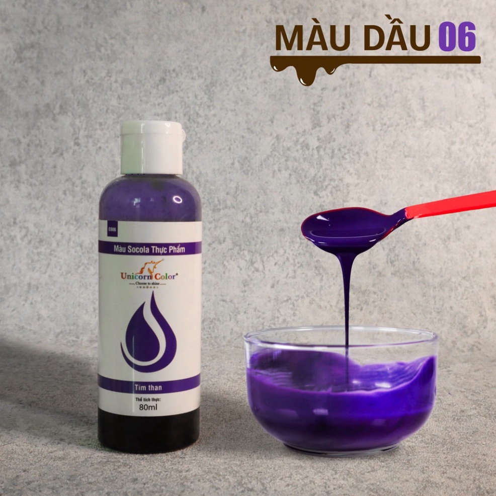 màu dầu socola làm bánh kem [FREESHIP❤️] đồ làm bánh kem sinh nhật