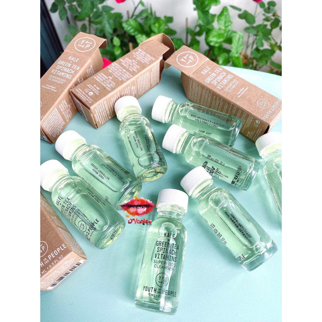 [Mã COS1904 giảm 8% đơn 300K] Sữa Rửa Mặt YOUTH TO THE PEOPLE Kale + Green Tea Spinach Vitamins Superfood Cleanser | BigBuy360 - bigbuy360.vn