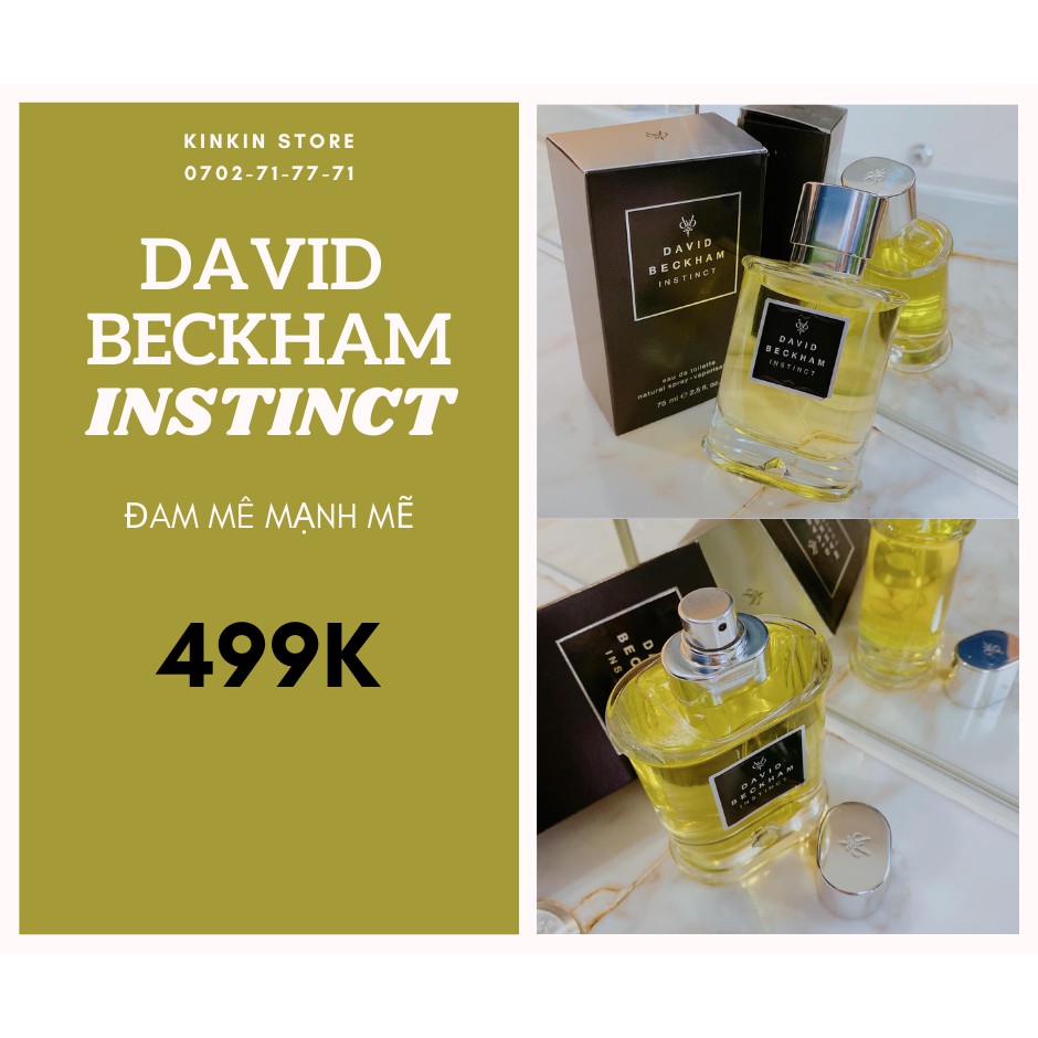 Nước Hoa Nam David Beckham Instinct 75ml