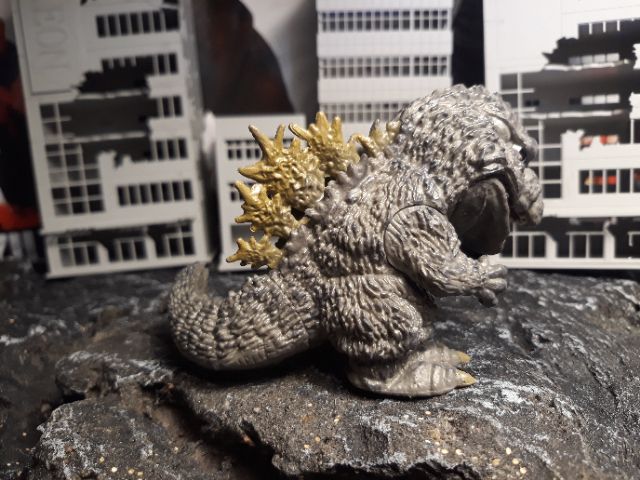 Mô hình đồ chơi khủng long Godzilla baby siêu kute 8cm. .