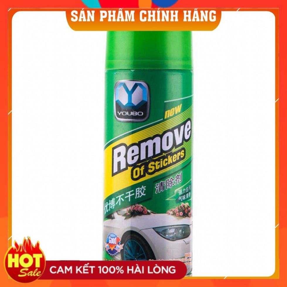 Chai xịt tẩy rửa keo ô tô – Remove of Sticker