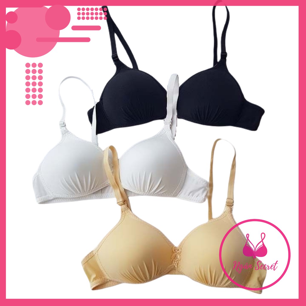 ÁO LÓT, ÁO NGỰC TRƠN QUẢ NHỎ HỌC SINH, KHÔNG MÚT KHÔNG GỌNG SIÊU ĐẸP GIÁ RẺ MS135678 | BigBuy360 - bigbuy360.vn