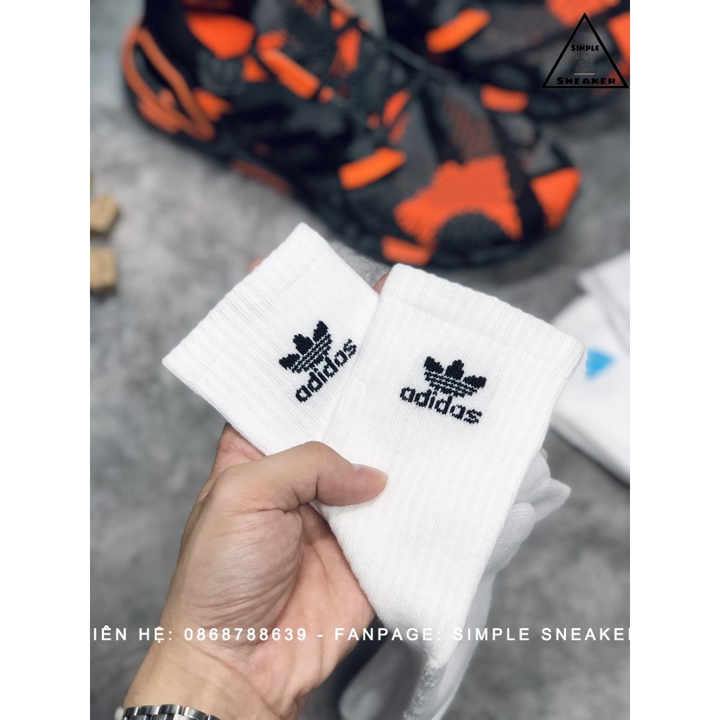 Tất Adidas 💙FREESHIP💙 Vớ Nam Nữ Unisex Chính Hãng - Cổ Cao Adidas Dày Dặn Chống Hôi Chân