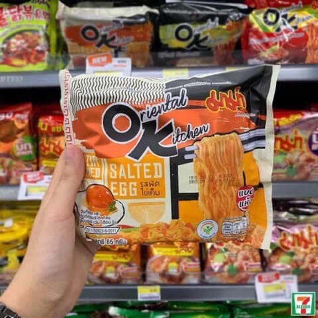 Mì trộn OK trứng muối , phô mai Thái Lan 19k/ 1 gói 85gr
