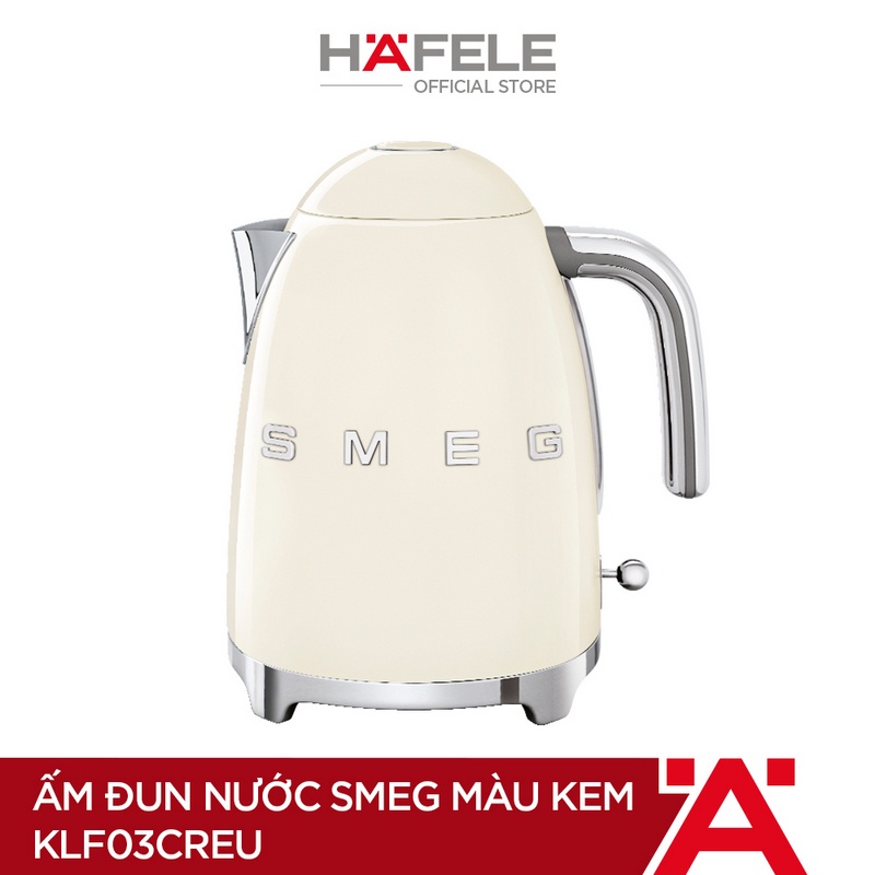 Ấm đun nước SMEG KLF03CREU 1,7L màu kem