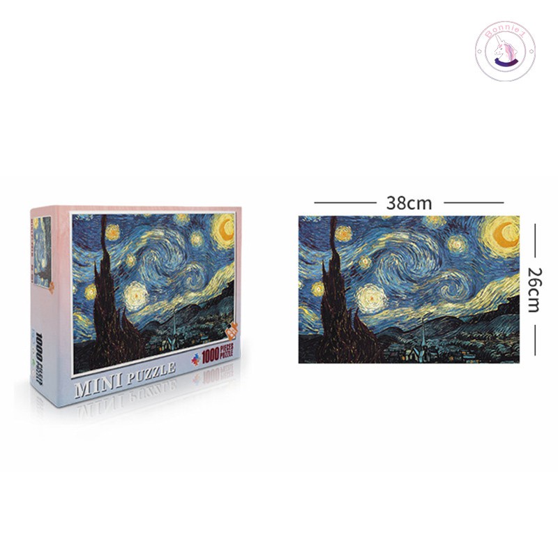 Set 1000 Miếng Đồ Chơi Xếp Hình Phong Cảnh Đường Phố Lãng Mạn Độc Đáo Dành Cho Người Trưởng Thành Và Trẻ Em