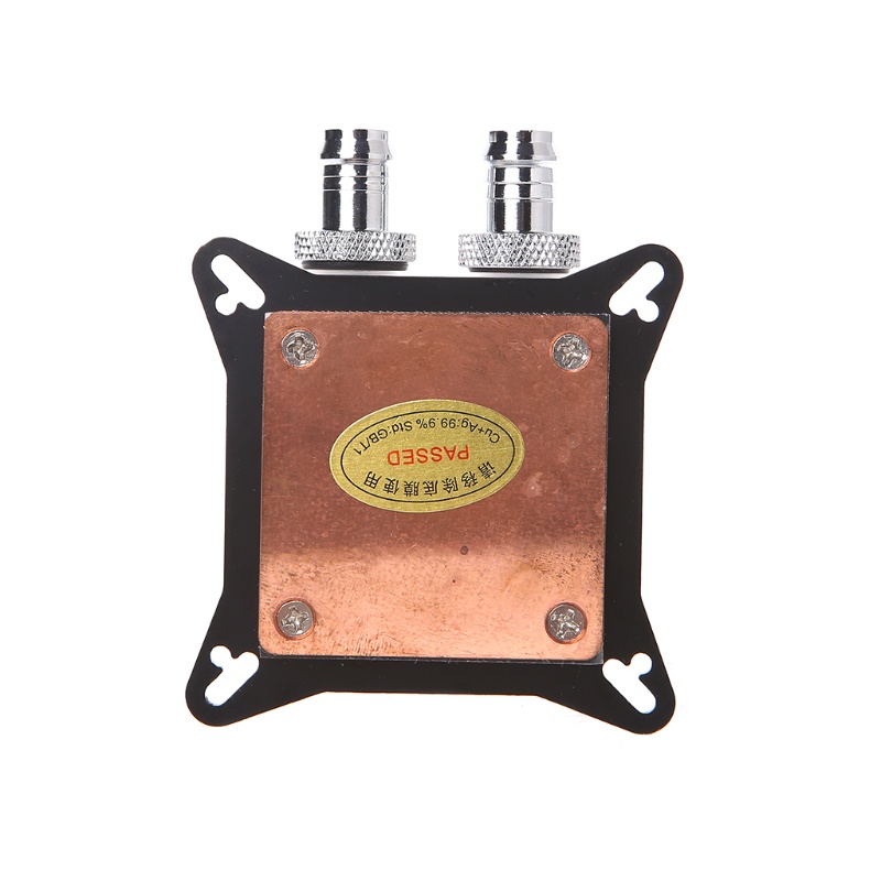 Khối Nước Làm Mát Bằng Đồng Hai Kênh Cho Card Đồ Họa