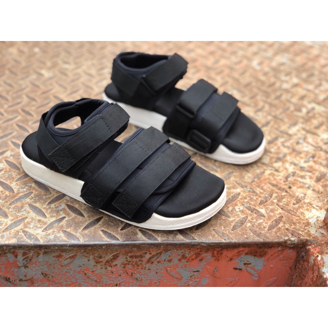 Sandal Hebe 701 đen-xanh