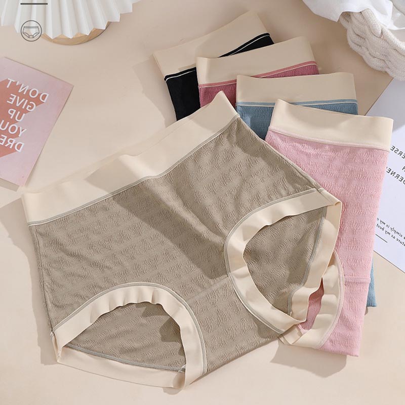 AOFEIQIKE AOFEIQIKE Quần Lót Cạp Cao Plus Size L-3XL Thoải Mái Thoáng Khí