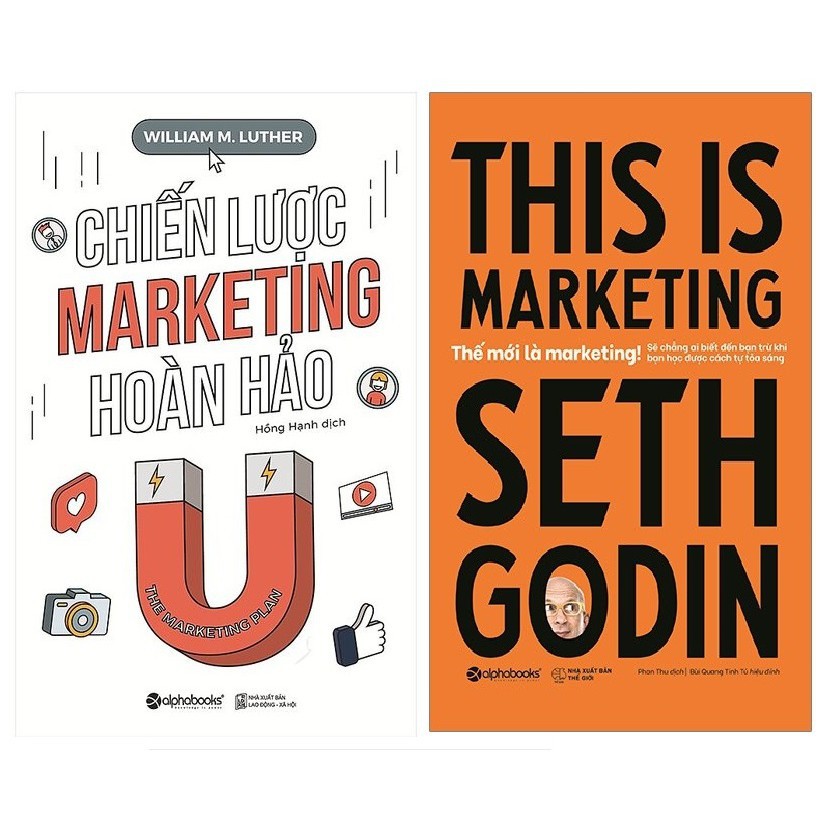 Sách - Combo Chiến lược Marketing hoàn hảo + Thế mới là Marketing [AlphaBooks]