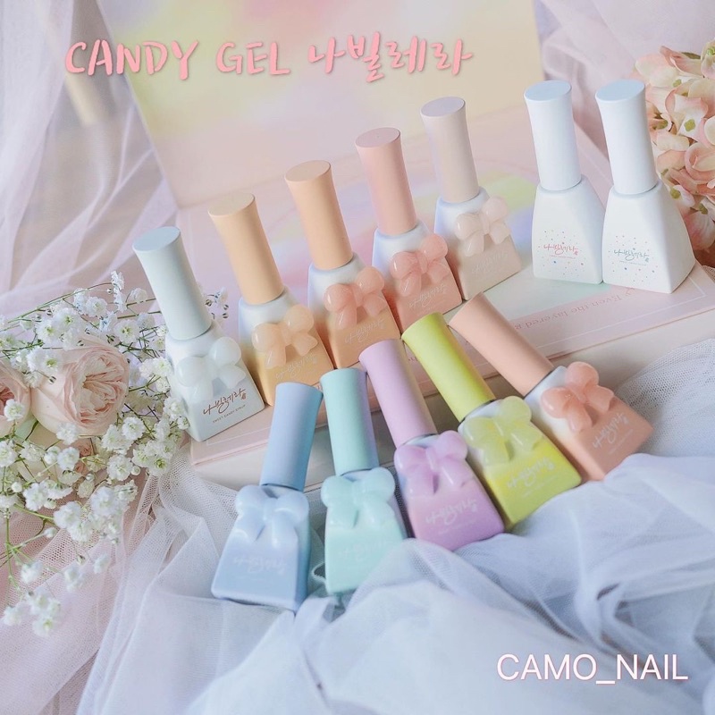 Sơn thạch Candy Nail chính hãng Hàn Quốc set Navillera