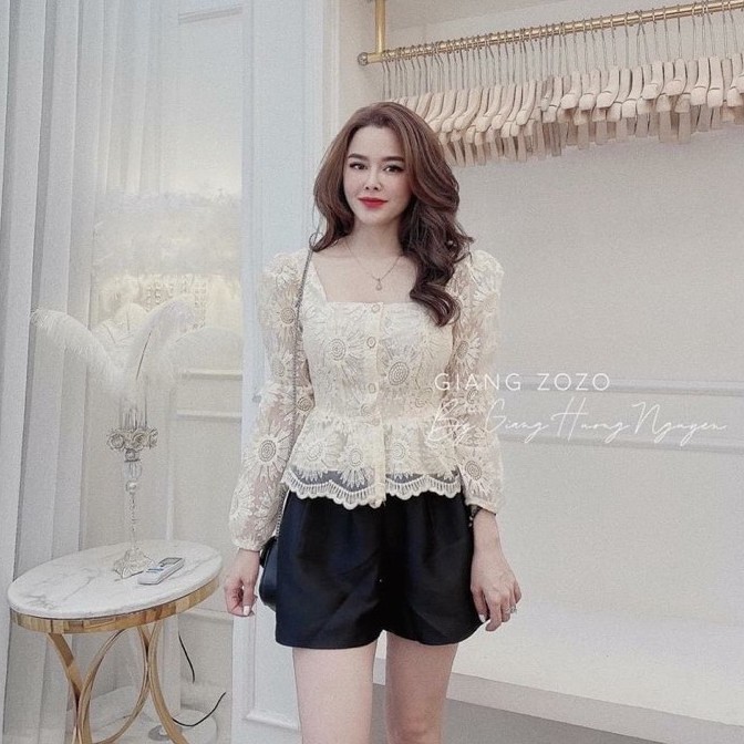 [ Hàng Hót ] Áo Ren Hoa Cúc Mới về Siêu Hót (kèm ảnh thật)