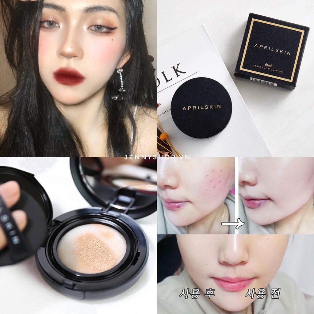 Phấn Nước April Skin Magic Snow Cushion SPF 50++ | BigBuy360 - bigbuy360.vn