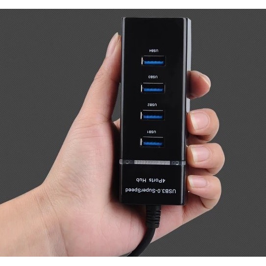 Hub Chia 4 Cổng USB 3.0 - Dây dài 30cm  Màu Ngẫu Nhiên