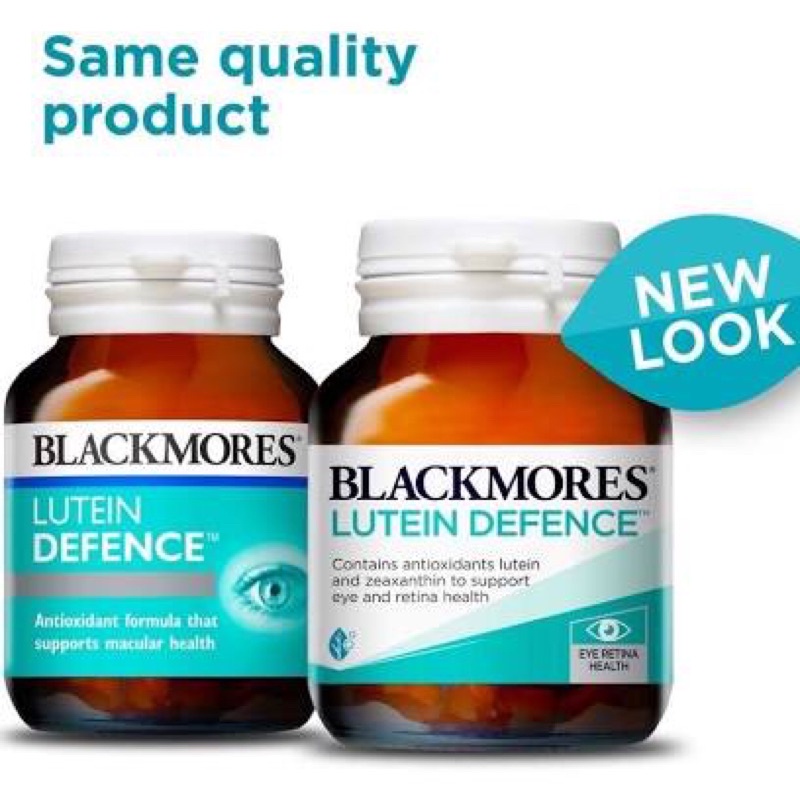 Viên Uống Bổ Mắt Blackmores Lutein Defence 60 viên hàng Úc Chính Hãng