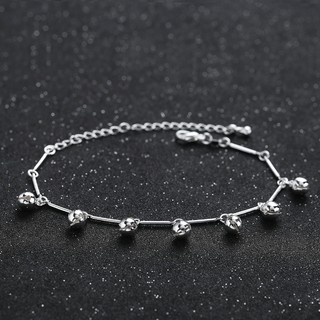 Lắc tay lục lạc bạc - TS-0166
