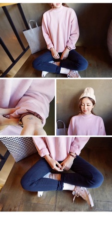 [ORDER] Áo nỉ trơn ( có ảnh thật )