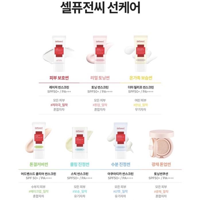 Kem chống nắng Cellfussion Xanh dương 50ml