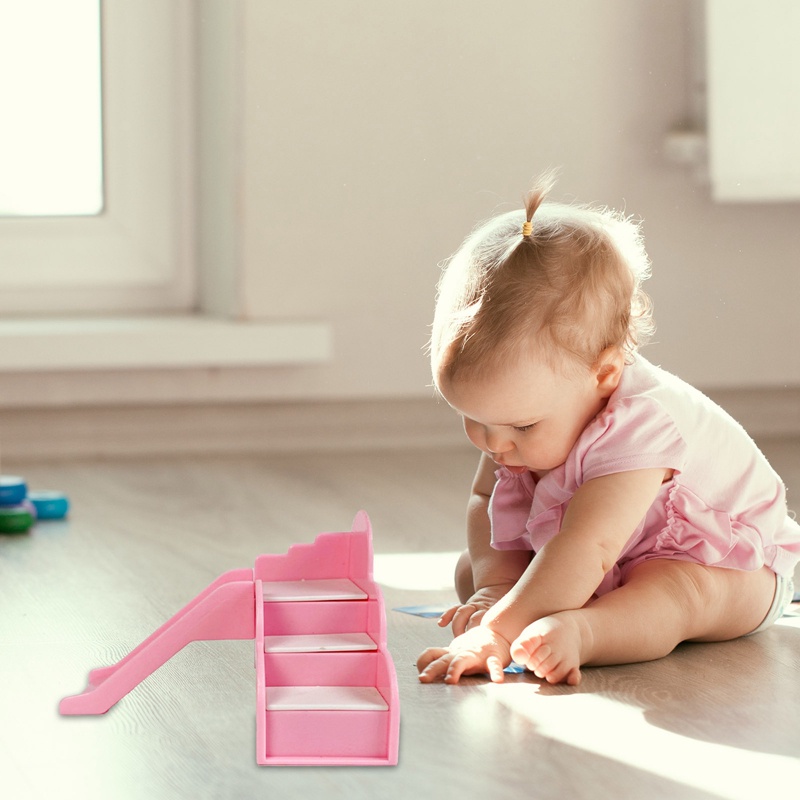 Đồ Chơi Cầu Trượt Bằng Nhựa Abs 16cm Dành Cho Nhà Búp Bê