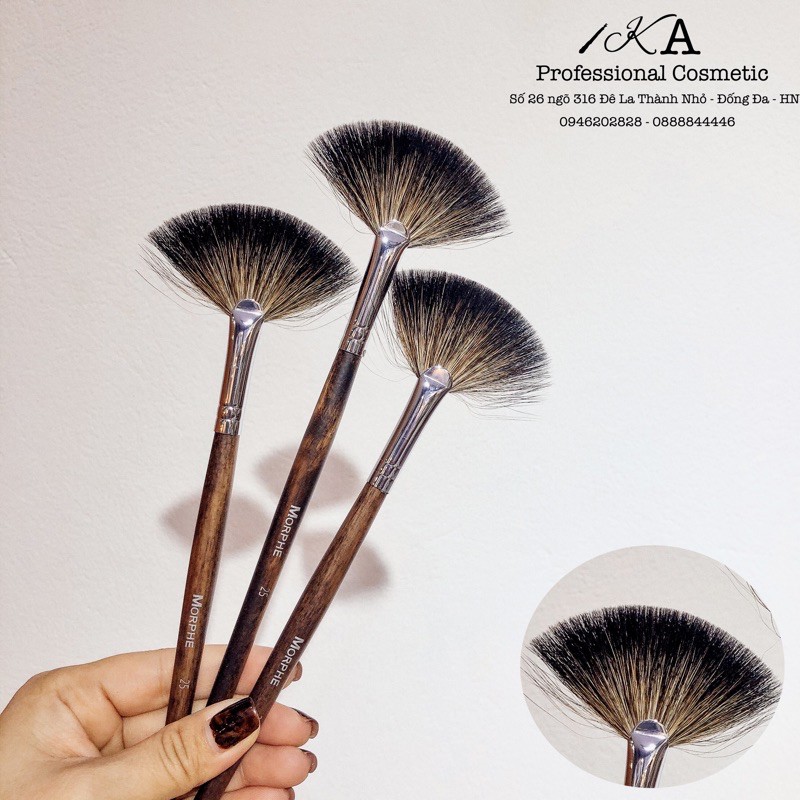 Cọ quạt Morphe số 25 lông thú siêu đẹp