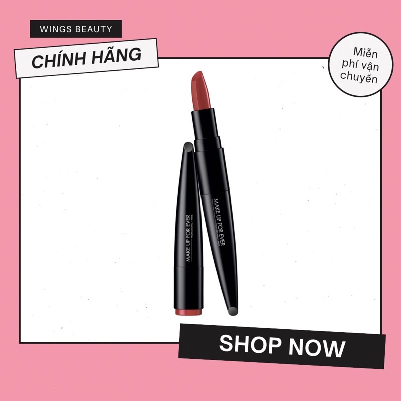 MAKE UP FOR EVER - Son thỏi lì Rouge Artist Intense Color Beautifying Lipstick