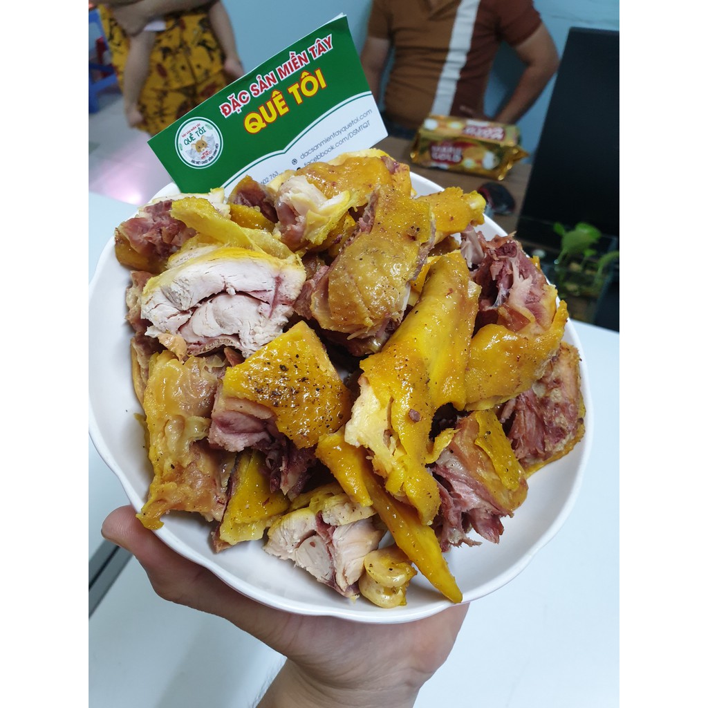 Gà ủ muối hoa tiêu - Gà đồi nổ tiêu chanh - Ship HCM siêu tốc 1-2h