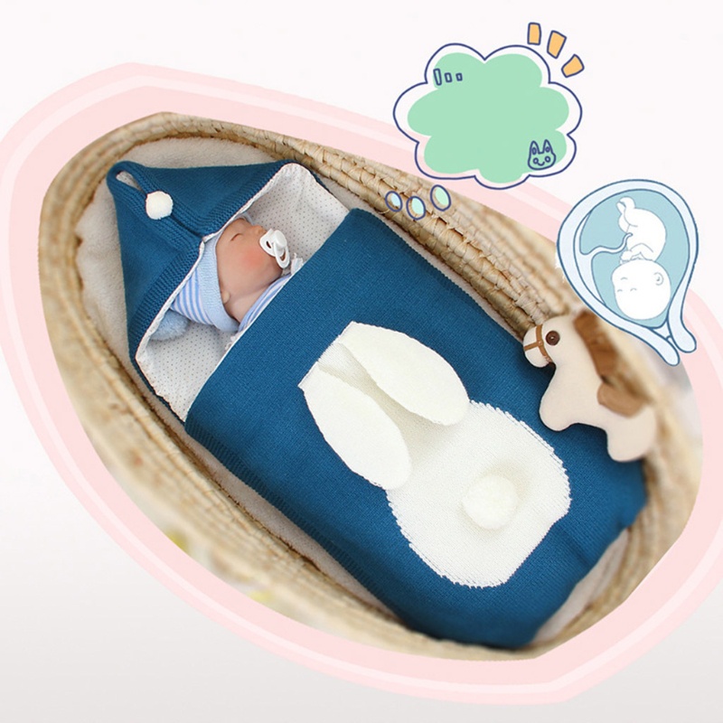 Túi Ngủ Dạng Bao Thư Bằng Vải Dệt Kim Cho Bé