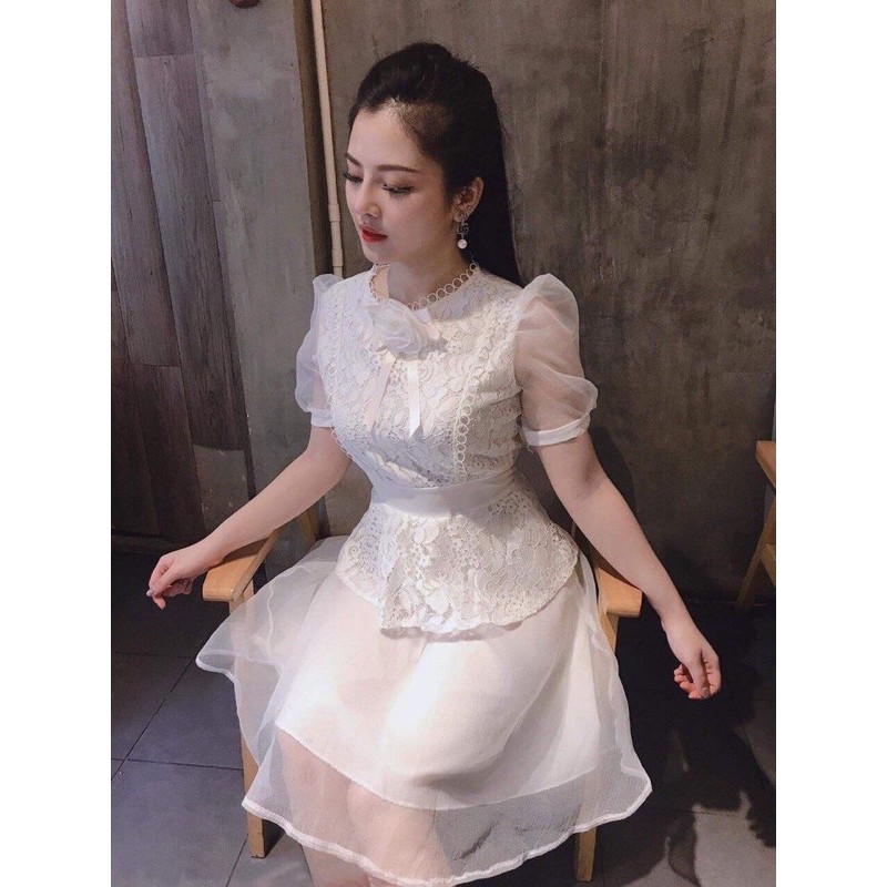 ĐẦM REN XOÈ DỰ TIỆC