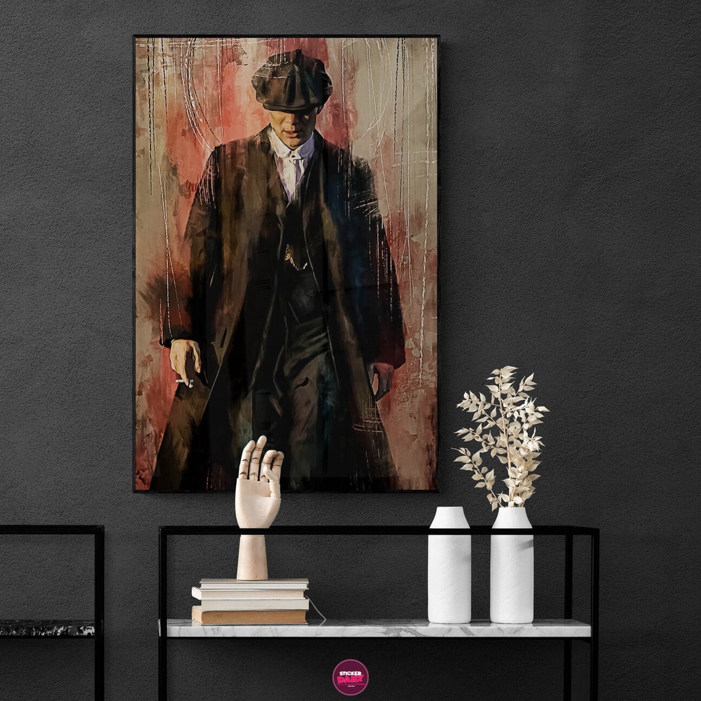 Tranh treo tường chất liệu Canvas , chủ đề Bóng ma Anh Quôcs, decor phòng khách, gaming, khách sạn BM_02