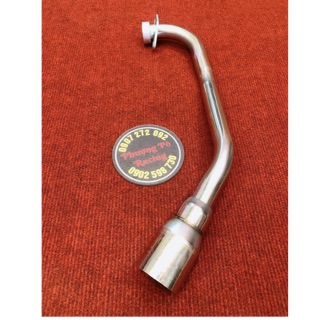 [HOẢ TỐC HCM] Cổ inox 27mm gắn pô lon dành cho luvias xăng cơ / nouvo 4