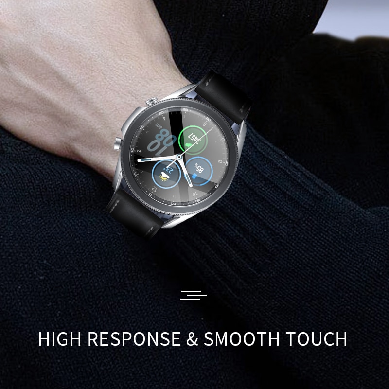 SAMSUNG Set 5 Kính Cường Lực Bảo Vệ Màn Hình Đồng Hồ Samsung Galaxy Watch 3 41mm / 45 mm