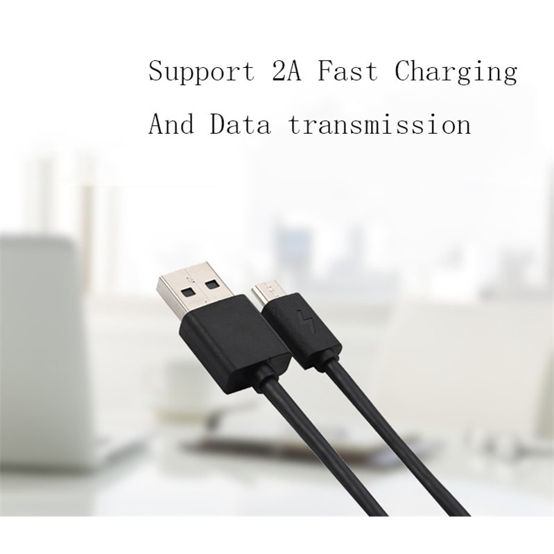 Dây Cáp Sạc Micro Usb 100% Chính Hãng Xiaomi 2a Redmi 1 2 3 4 Mi Note Pro