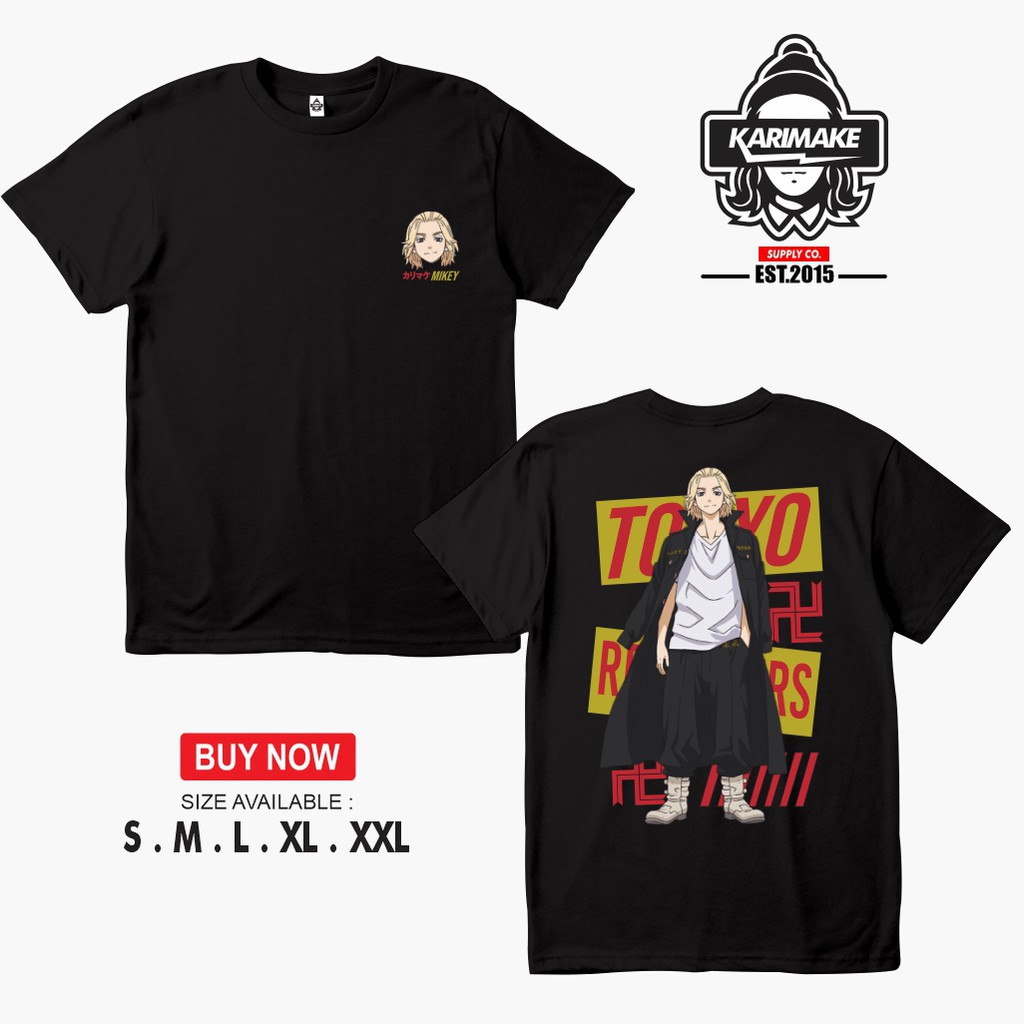 Áo thun in hình Tokyo Revengers Manjiro Sano Mikey V2 Anime cực chất giá rẻ