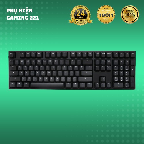 Bàn Phím Cơ Ducky One 2 Phantom Black - Hàng Chính Hãng