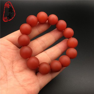 Vòng tay đá mã não đỏ tự nhiên cao cấp