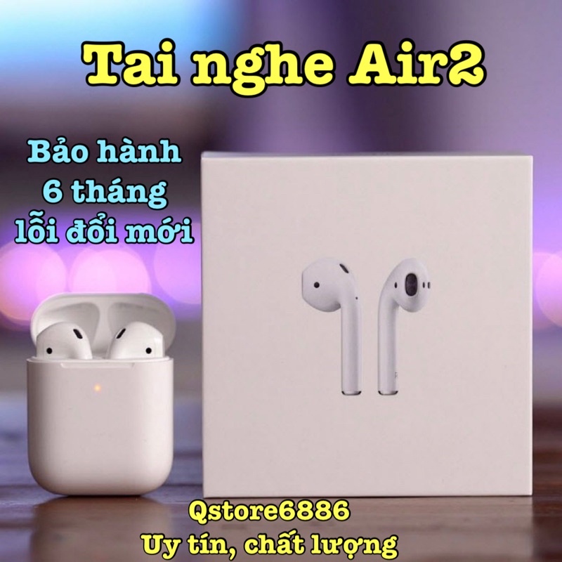 Tai nghe ko dây 2-Bluetooth V5.0,Định vị,cảm biến,đổi tên,check Settings,âm chất