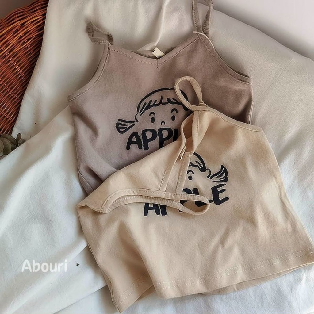 Áo Hai Dây In Họa Tiết Hoạt Hình Phong Cách Cổ Điển Thời Trang Cho Bé Trai Và Gái