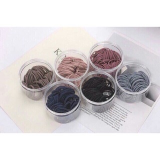 Sét dây buộc tóc 100 chiếc