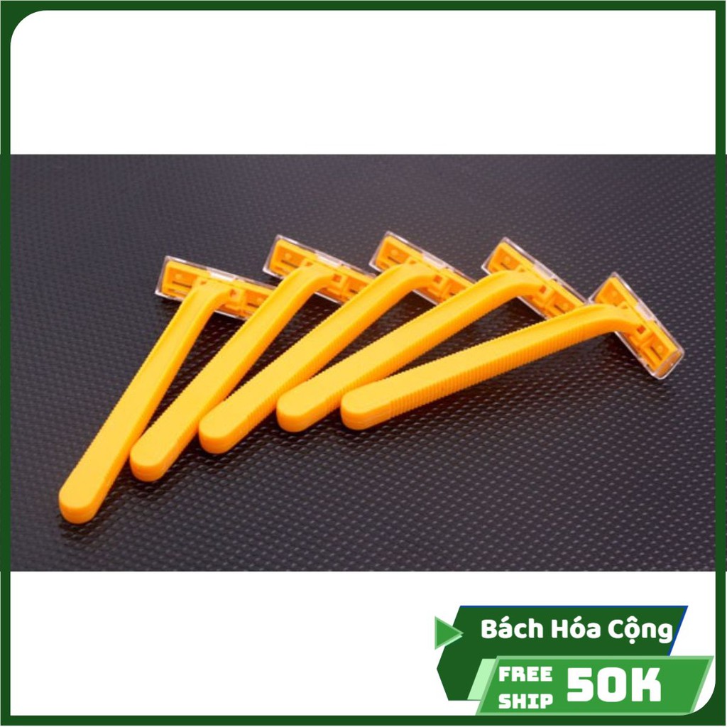 Set 5 CÂY DAO CẠO RÂU 2 LƯỠI (BỊCH VÀNG)