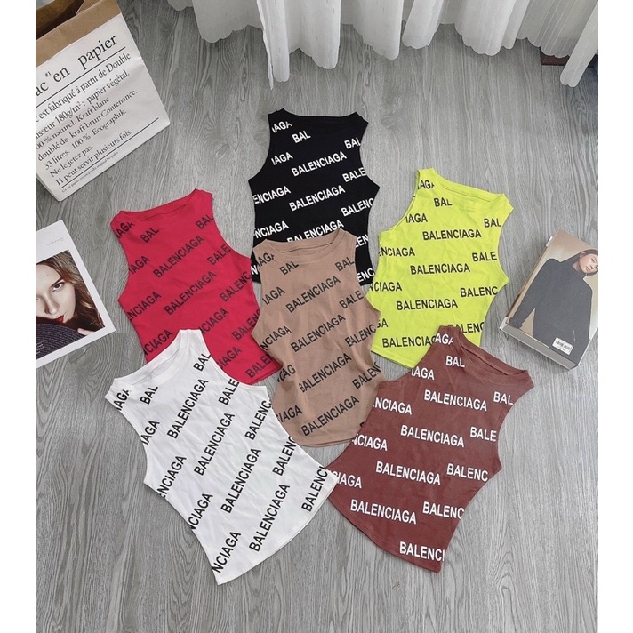 [Mã FAMARAL2 giảm 10K đơn 50K] Áo ba lỗ body phối chữ đủ màu | BigBuy360 - bigbuy360.vn