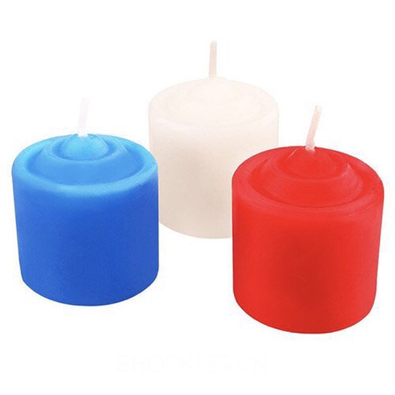 Nến Thơm Nhiệt Độ Thấp Trang Trí Lãng Mạn 1 Hộp Gồm 3 Cây