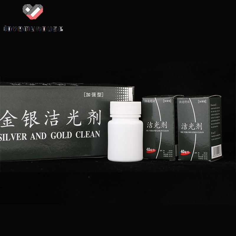 Dung Dịch Vệ Sinh Trang Sức 40ml Tiện Dụng Chất Lượng Cao