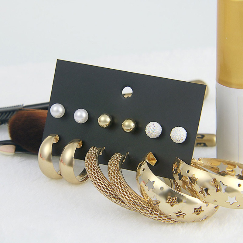 Bộ Khuyên Tai Dáng Dài Tua Rua Đính Ngọc Trai Nhân Tạo Hình Lá Vàng Phong Cách Vintage